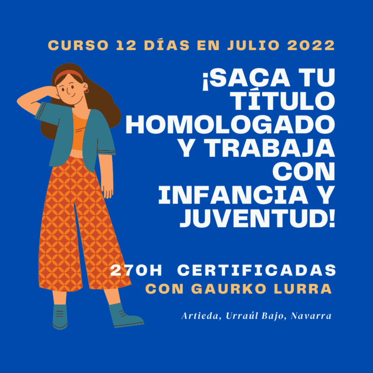 Formación Monitor/a/e Tiempo Libre Verano